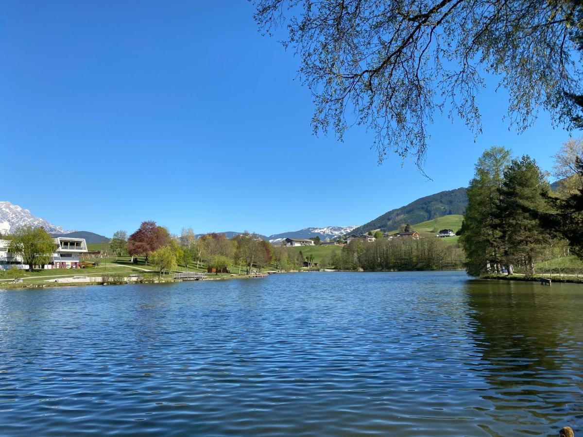 Ferienhaus Gasteg Maria Alm am Steinernen Meer Ngoại thất bức ảnh